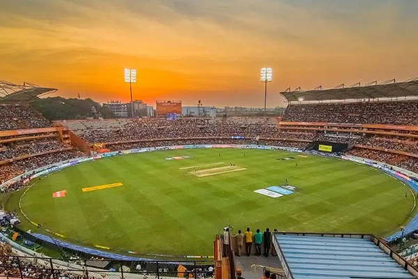 Rajiv Gandhi International Cricket Stadium (Hyderabad): This stadium has a seating capacity of 55,000 spectators and is known for its state-of-the-art facilities and excellent drainage system.