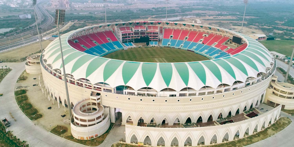 BRSABV Ekana Cricket Stadium (Lucknow): This stadium has a seating capacity of 50,000 spectators and is known for its world-class facilities and excellent pitch conditions.