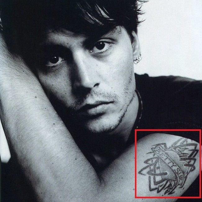 Betty Sue: Depp’s second tattoo was his mother’s name, Betty Sue, in a heart design on his left arm. He got the tattoo to show his gratitude and love for his mother, who encouraged him to pursue acting.