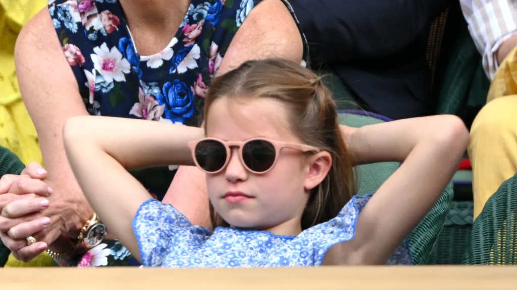 Princess Charlotte: She is six years old and is described as charming, cheerful, and playful. She enjoys dancing ballet, playing tennis, and making crafts.